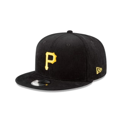 Pittsburgh Pirates Gorra | New Era MLB Corduroy 9fifty Snapback Cap Mexico - Negros